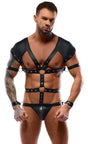 Body in Harness - Optik inkl. 4 Fesseln | Sevenjoyment BONDAGE - Hinreissend