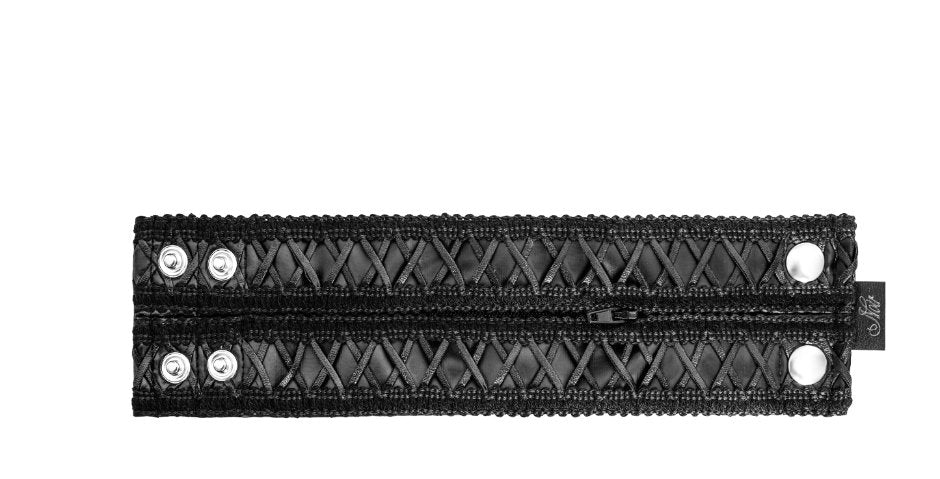 Brieftasche mit verstecktem Reißverschluss von Noir Handmade - Hinreissend