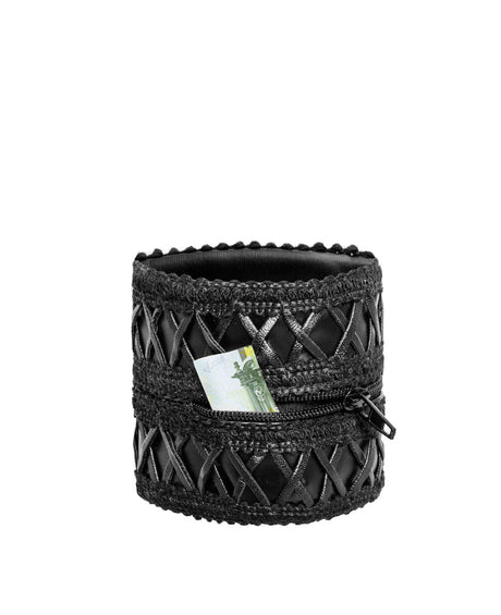 Brieftasche mit verstecktem Reißverschluss von Noir Handmade - Hinreissend