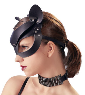 Catmask Strass, Kopfmaske mit Katzenohren - Hinreissend