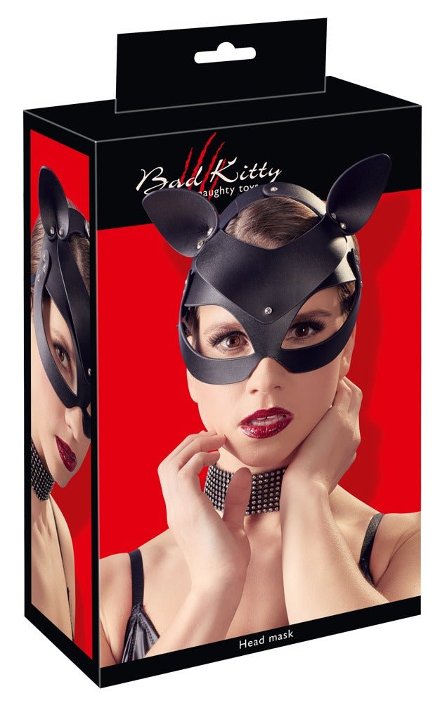 Catmask Strass, Kopfmaske mit Katzenohren - Hinreissend