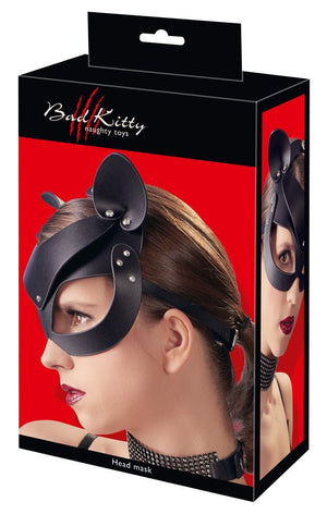 Catmask Strass, Kopfmaske mit Katzenohren - Hinreissend