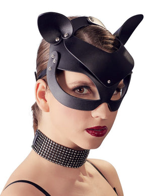 Catmask Strass, Kopfmaske mit Katzenohren - Hinreissend