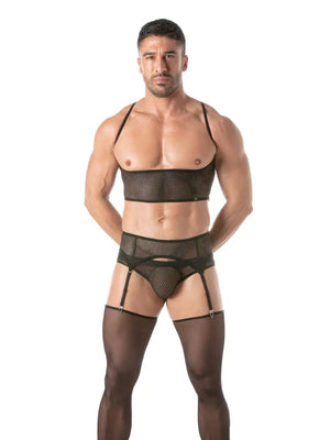Circuit Netz - Bustier Schwarz – TOF Paris - Hinreissend