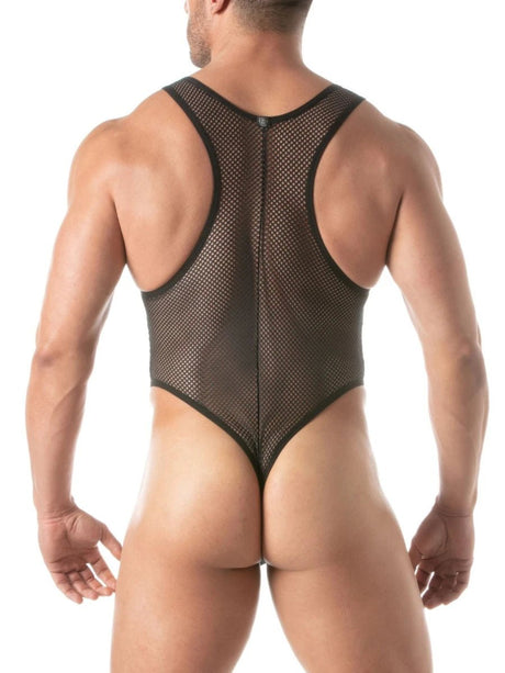 Circuit Netz Stringbody Schwarz – TOF Paris - Hinreissend