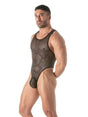 Circuit Netz Stringbody Schwarz – TOF Paris - Hinreissend