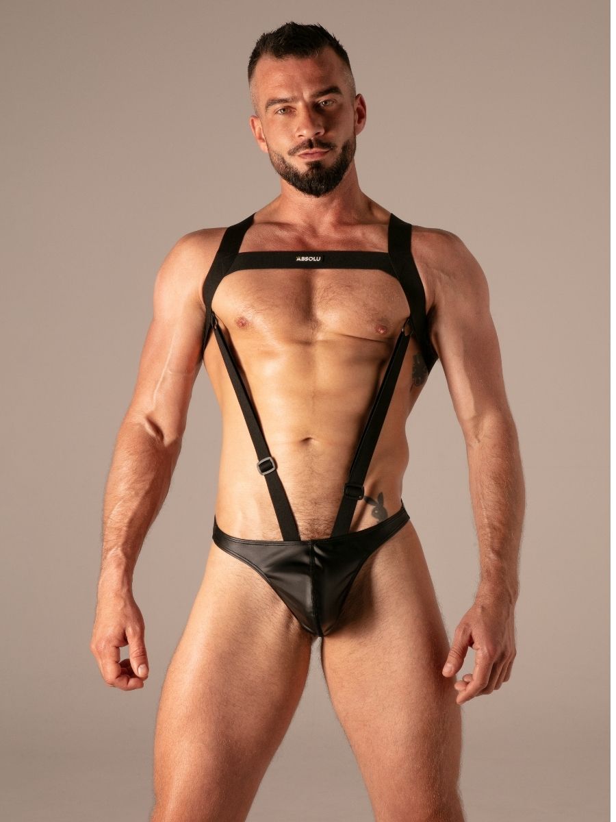 Contour Ring Harness Schwarz – Absolu Male