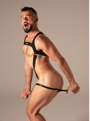 Contour Ring Harness Schwarz – Absolu Male