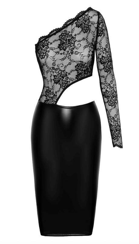 Erotik Midikleid - Noir Handmade - Hinreissend