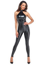 Exklusiver Overall im Powerwetlook von Noir Handmade - Hinreissend