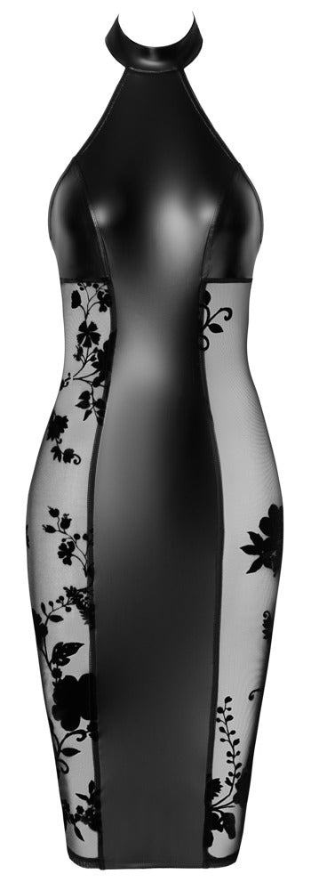 Exklusives Kleid im edlen Material - Mix von Noir Handmade - Hinreissend