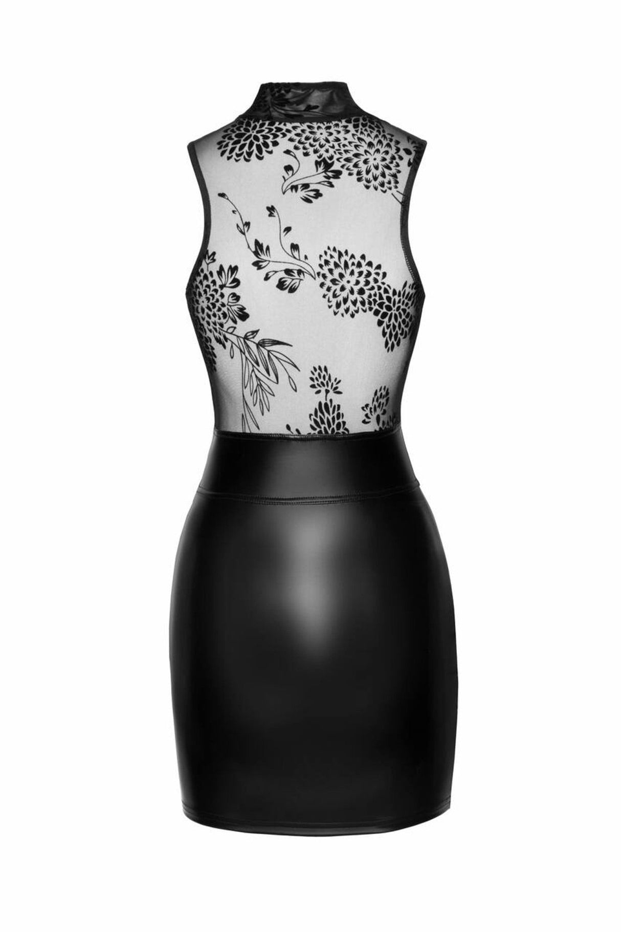 F241 Kurzes Kleid mit Powerwetlook - Rock - Hinreissend
