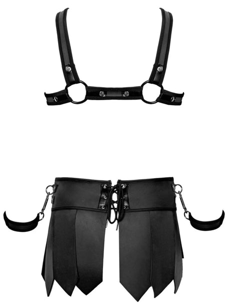 Gladiator - Set Schwarz – Svenjoyment - Hinreissend