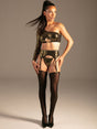 KYNX Glamour Glow String Gold Damen Vorderansicht – KYNX