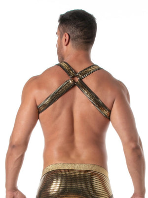 Glitter Bulldog Harness Gold – TOF Paris - Hinreissend