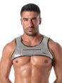 Glitter Harness mit Reissverschluss Silber – TOF Paris - Hinreissend