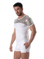 Glitter T-Shirt Silber – TOF Paris - Hinreissend seitlich