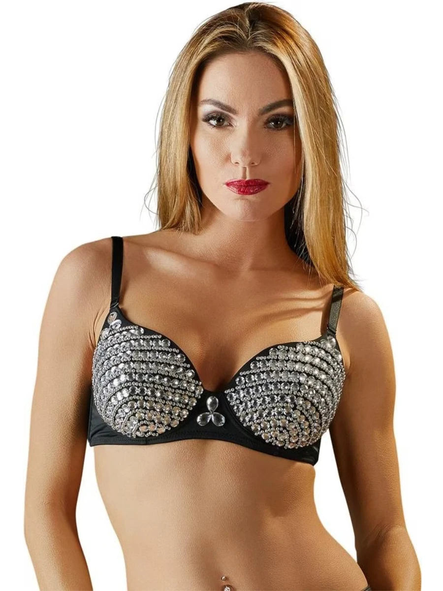 Glitzer BH schwarz – Cottelli Collection