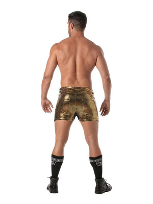 Glitzer - Shorts Gold – TOF Paris - Hinreissend