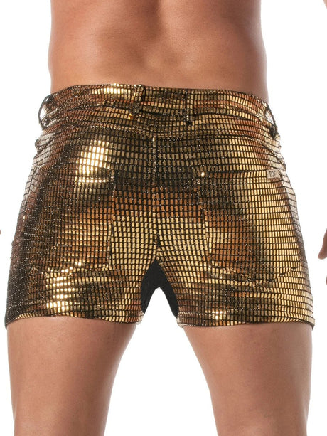 Glitzer - Shorts Gold – TOF Paris - Hinreissend