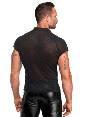 Tüll Polo Onyx – Noir Handmade