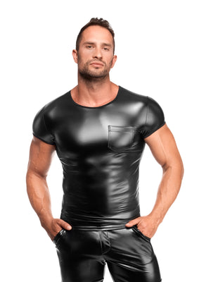 Wetlook T-Shirt Vexen – Noir Handmade