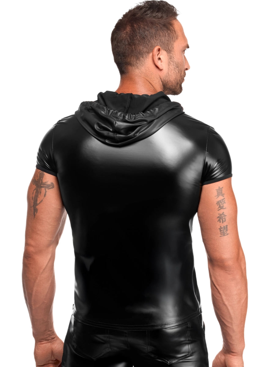 Wetlook Hoodie Shirt Vexen – Noir Handmade