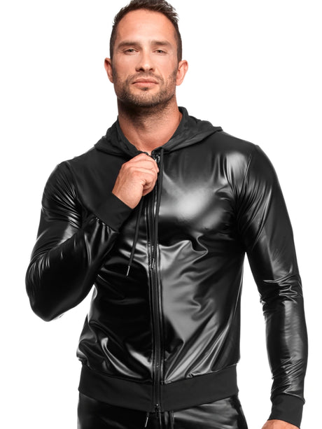 Wetlook Hoodie Vexen – Noir Handmade