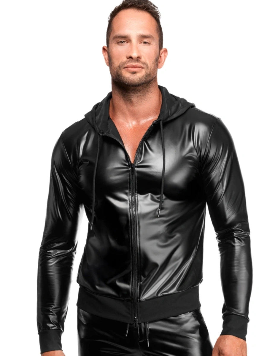 Wetlook Hoodie Vexen – Noir Handmade