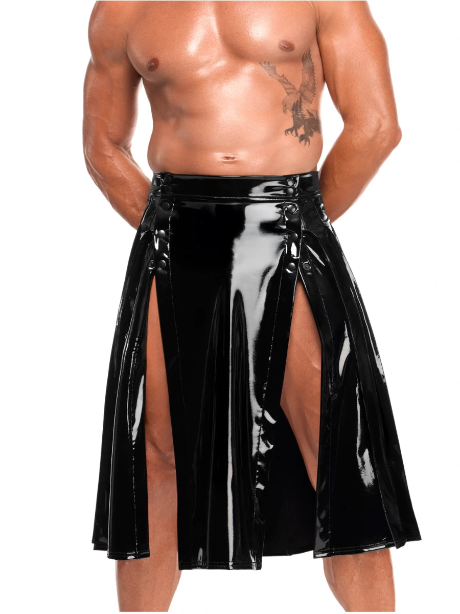 EMPIRE Herren Lack Rock – Noir Handmade