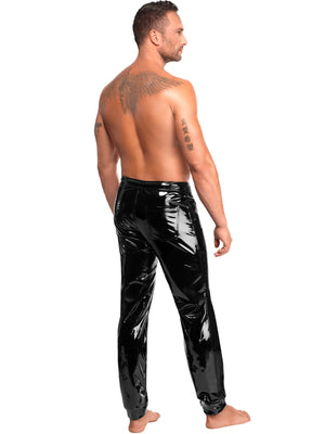 VOLTAGE Lack Hose – Noir Handmade