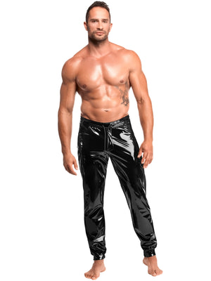 VOLTAGE Lack Hose – Noir Handmade