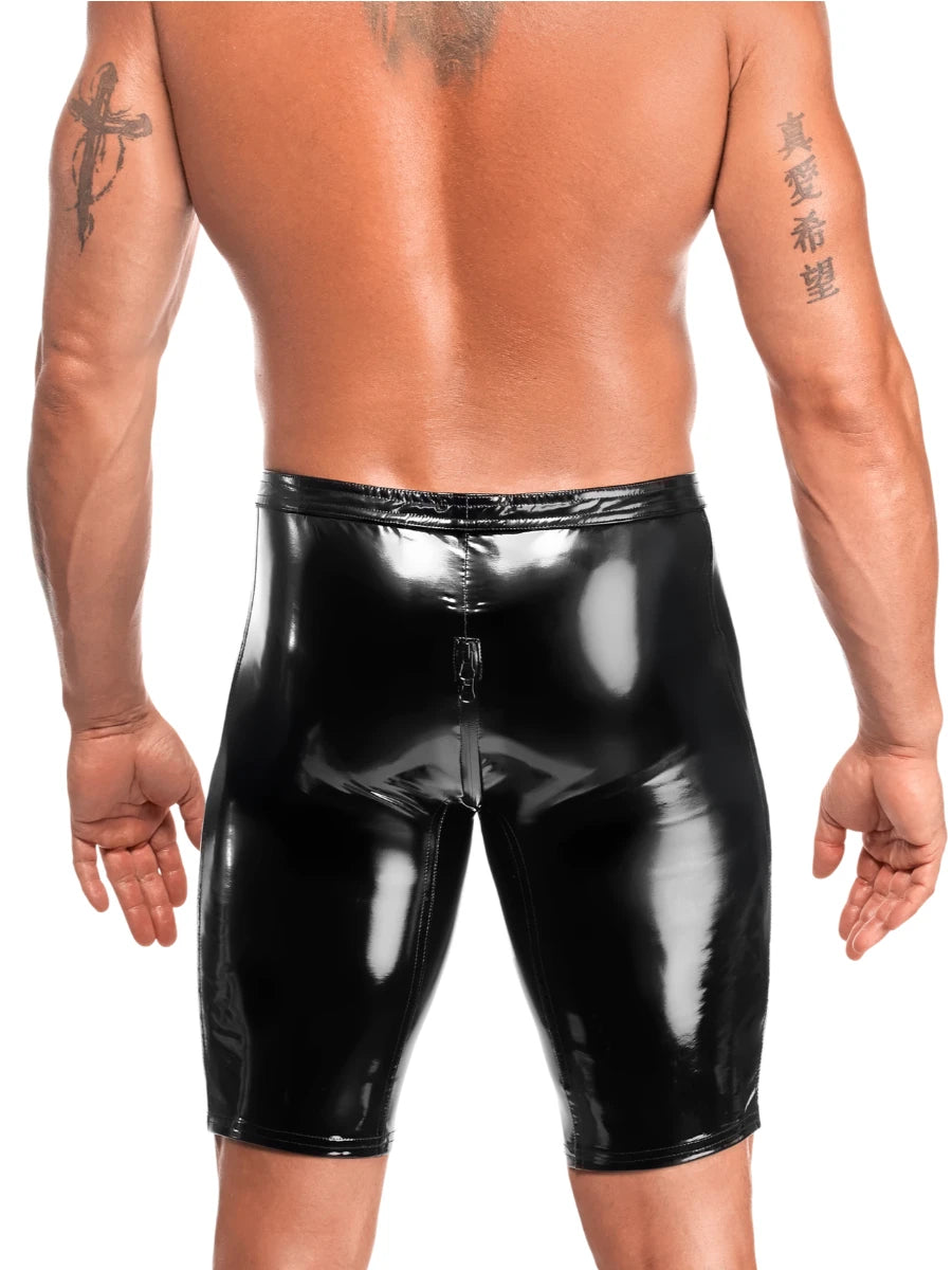 Short Biker VOLTAGE – Noir Handmade