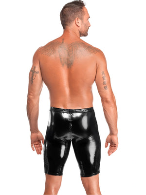 Short Biker VOLTAGE – Noir Handmade