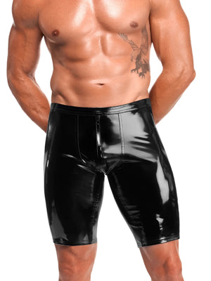 Short Biker VOLTAGE – Noir Handmade
