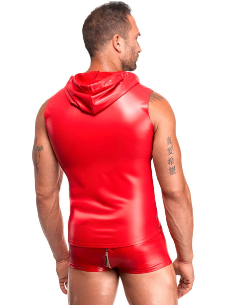 Wetlook Hoodie Kink Royal Men – Noir Handmade