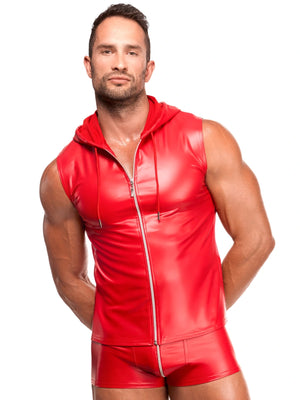 Wetlook Hoodie Kink Royal Men – Noir Handmade