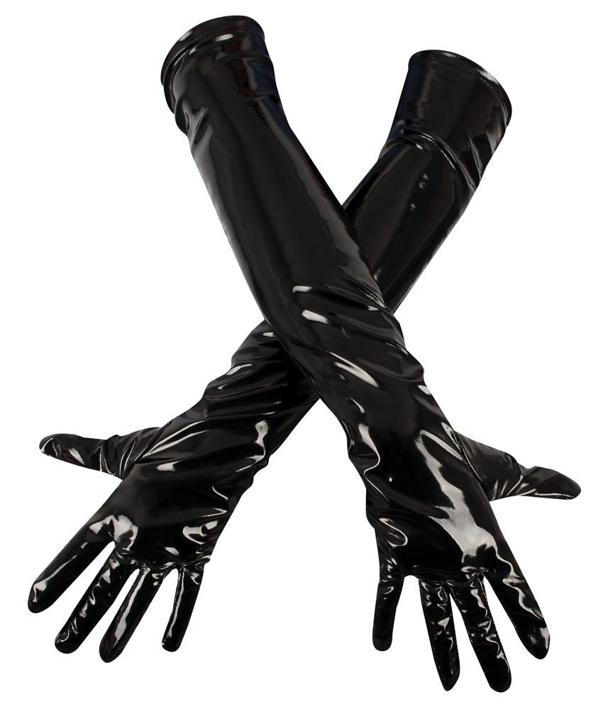 Handschuhe aus Lack - Black Level - Hinreissend