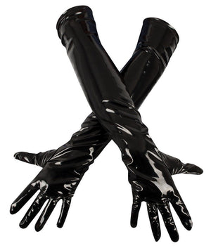 Handschuhe aus Lack - Black Level - Hinreissend