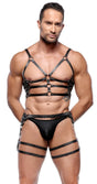 Harness - Set aus Leder | ZADO - Hinreissend