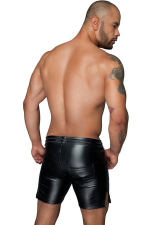 Herren Short Wetlook H061 – Noir Handmade - Hinreissend