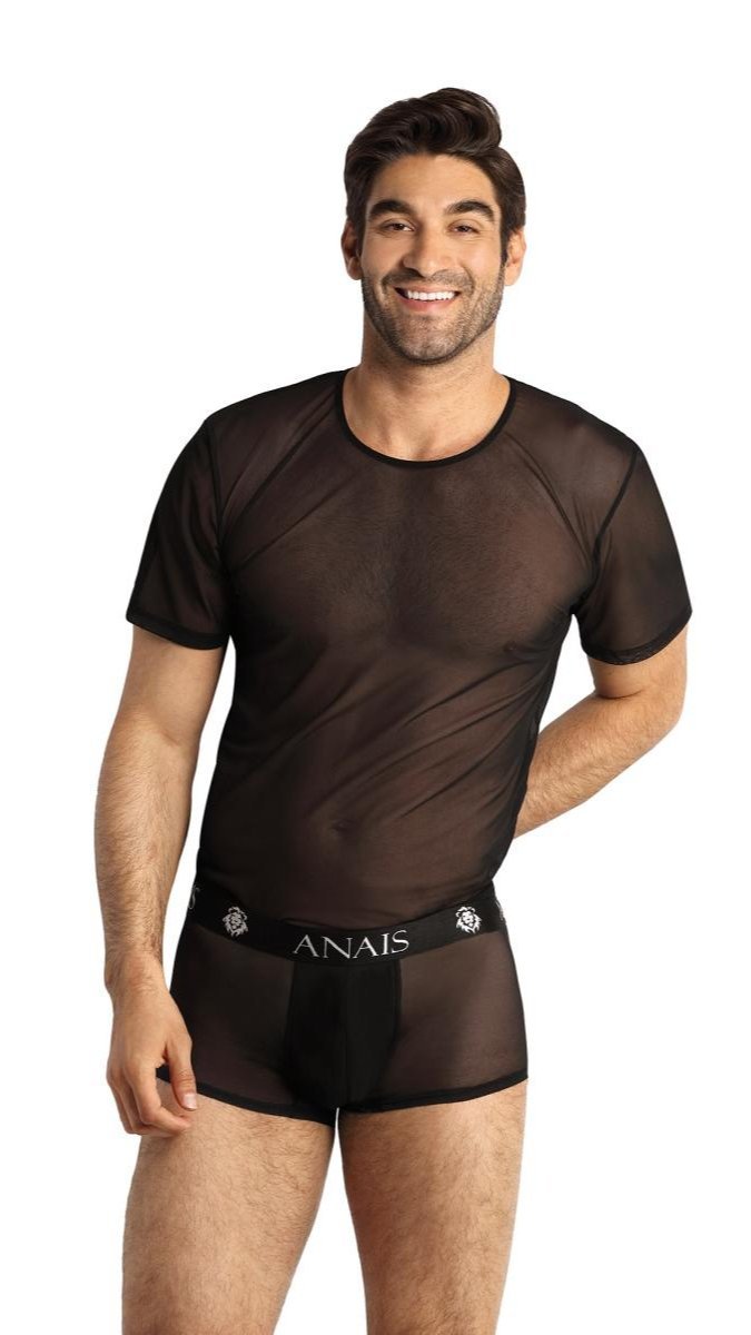 Herren T-Shirt 053484 schwarz - Hinreissend
