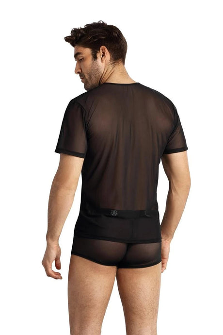 Herren T-Shirt 053484 schwarz - Hinreissend