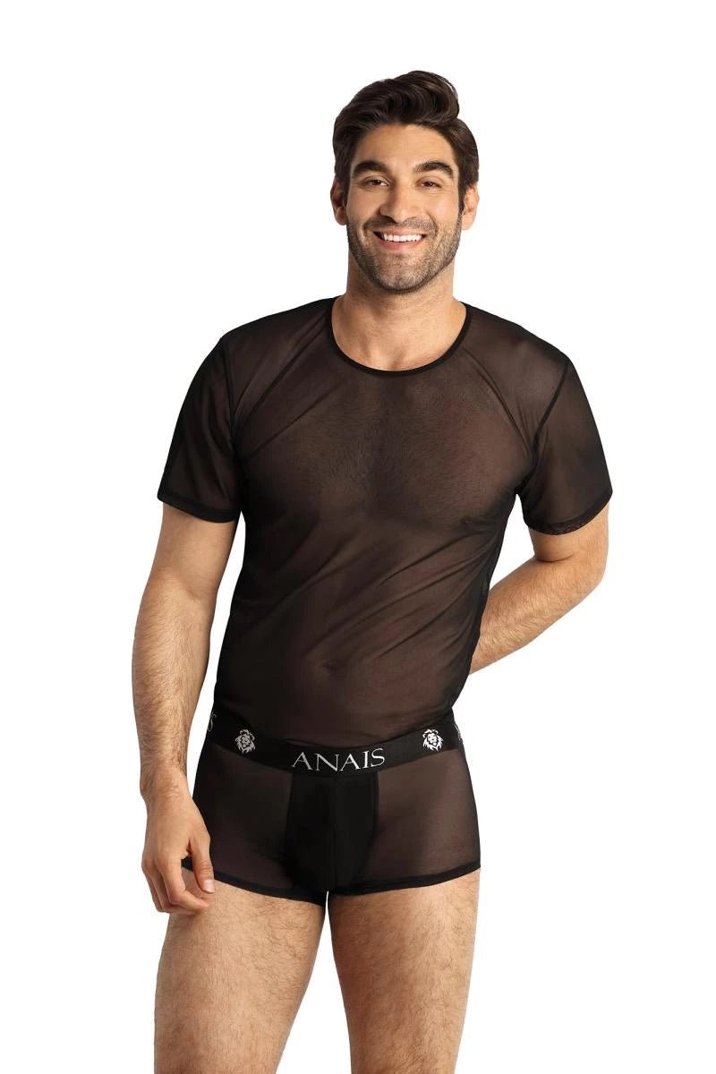 Herren T-Shirt 053484 schwarz - Hinreissend