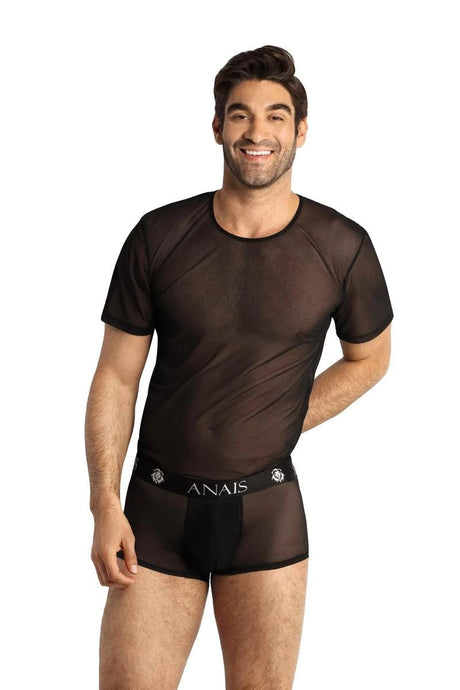 Herren T-Shirt 053484 schwarz - Hinreissend