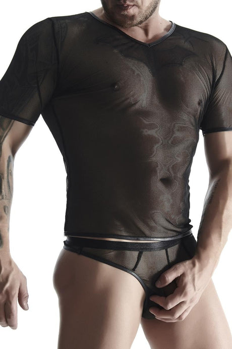 Herren T-Shirt schwarz von Regnes Fetish Planet - Hinreissend