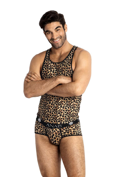 Herren Tank Top "Leopard" von Anais for Men - Hinreissend