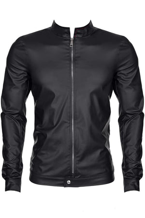 Herren Wetlook Jacke | RMGiorgio001| schwarz - Hinreissend