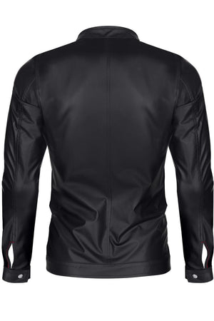 Herren Wetlook Jacke | RMGiorgio001| schwarz - Hinreissend