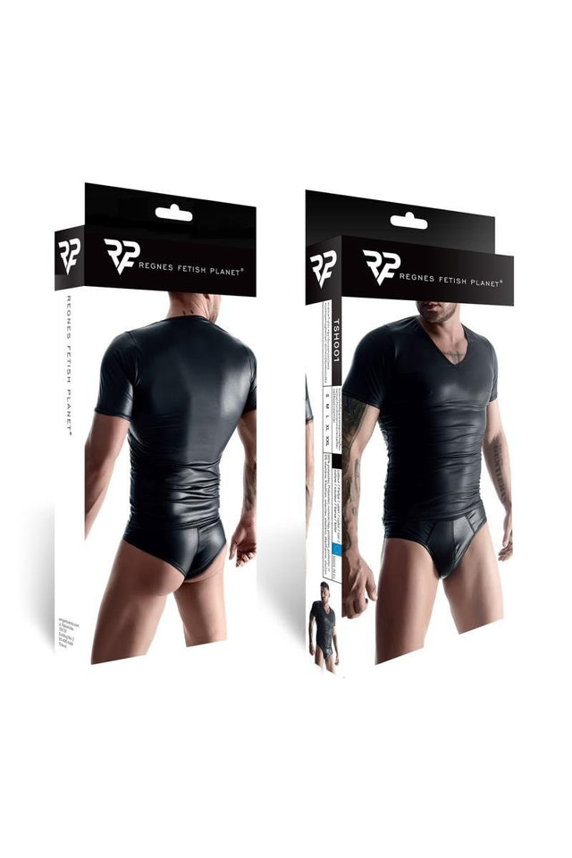 Herren Wetlook Shirt - Regnes Fetish Planet - Hinreissend